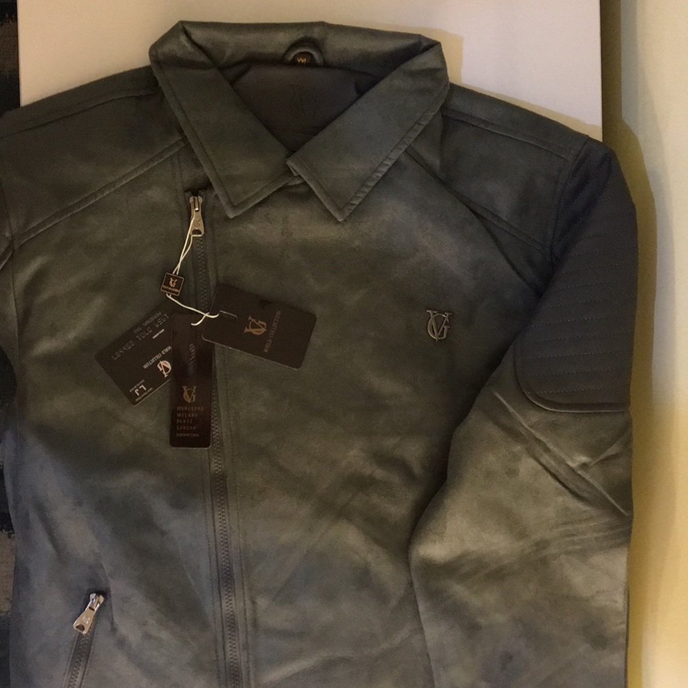 italian leather jacket vg world collection